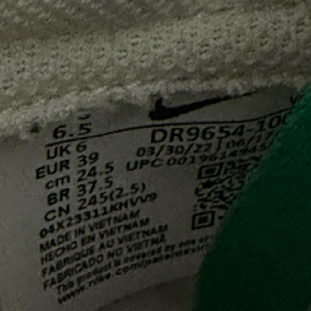Nike dunk low SE lottery pack malachite size men’s 6.5 - Picture 7 of 7